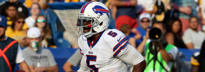 Dual-threat QBs, like Tyrod Taylor, are enticing for their ability to rack up points through the air and on the ground