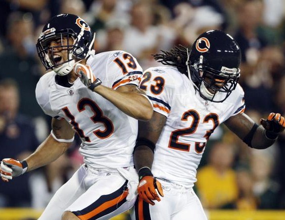 Johnny Knox and Devin Hester