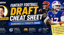Fantasy Football Draft Cheat Sheet: Rankings & Targets (2026) photo