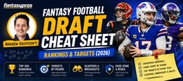 Fantasy Football Draft Cheat Sheet: Rankings & Targets (2026)