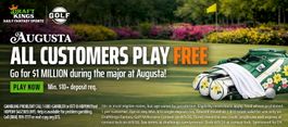 DraftKings PGA Fantasy Favorites for The Masters Tournament