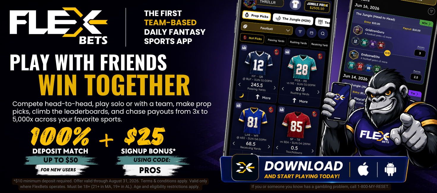 FlexBets: The First DFS App Built for Playing WITH Your Friends