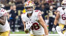 NFL DFS Values & Picks: Targets & Advice (Week 6) https://cdn.fantasypros.com/wp-content/images/JAKE_TONGES_49ERS_3-1/213x119.jpg