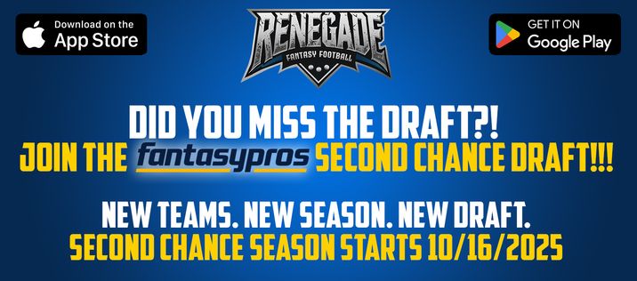 Renegade Fantasy Football: Second Chance Draft