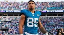 Fantasy Football Salary Cap Draft Strategy & Targets (2026) https://cdn.fantasypros.com/wp-content/images/brenton_strange_jaguars/213x119.jpg