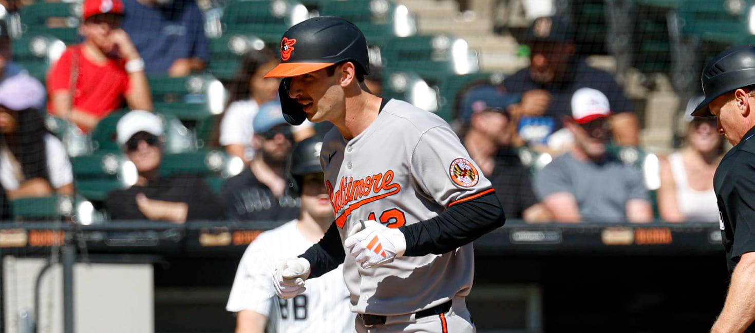 Dylan Beavers clubs rare long ball, but O's fall 7-5