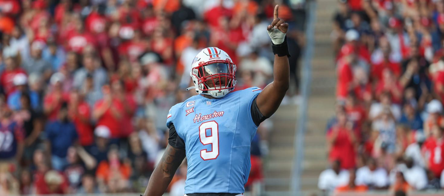 2024 NFL Draft Scouting Report Nelson Ceaser (DE Houston) FantasyPros