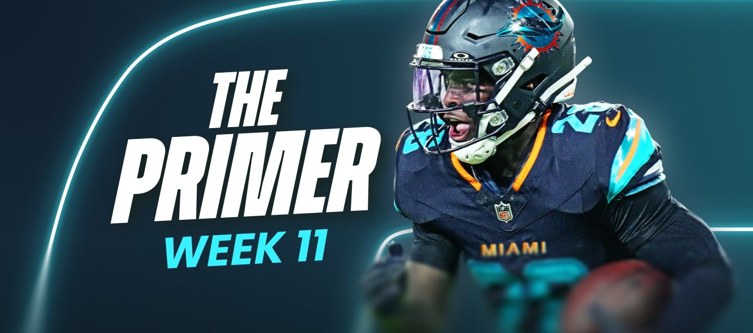 The Primer: Week 11 Edition (2025 Fantasy Football)