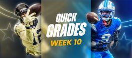 Fantasy Football Week 10 Rankings, Grades & Start/Sit Advice (2025)