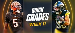 Fantasy Football Week 11 Rankings, Grades & Start/Sit Advice (2025)