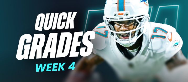 Fantasy Football Week 4 Rankings, Grades & Start/Sit Advice (2025)