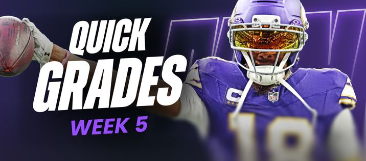 Fantasy Football Week 5 Rankings, Grades & Start/Sit Advice (2025)