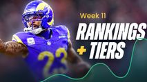 Fantasy Football Rankings, Tiers & Start/Sit Advice (Week 11) photo