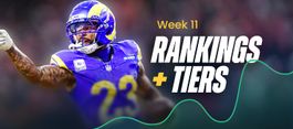 Fantasy Football Rankings, Tiers & Start/Sit Advice (Week 11)