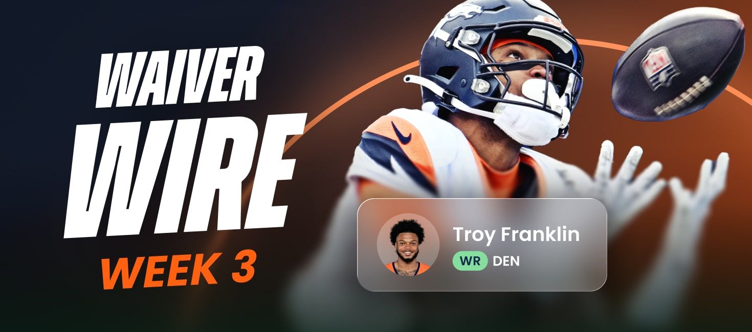 Fantasy Football Waiver Wire Advice: Pickups to Target, Stash & Drop (Week 3)