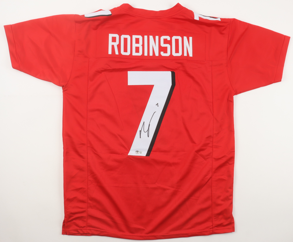 Signed Bijan Robinson Jersey