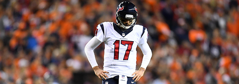 Brock Osweiler doesn't need to be good to win, he just needs to not be bad with the Texans D behind him