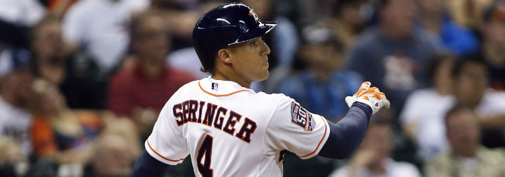Astros OF George Springer could be out for the remainder of the season