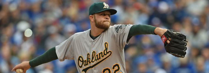 Jesse Hahn was having a nice season for the A's prior to his injury