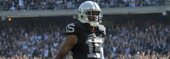 Michael Crabtree continued to impress with a strong showing Week 9