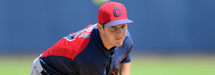 Trevor Bauer and the Indians nearly combined for a no-hitter