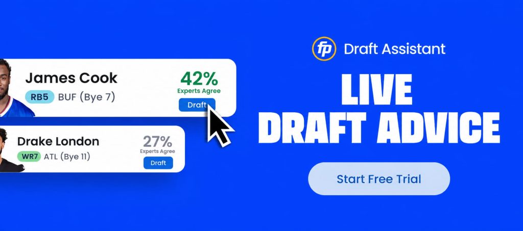 fantasy football draft assistant live advice