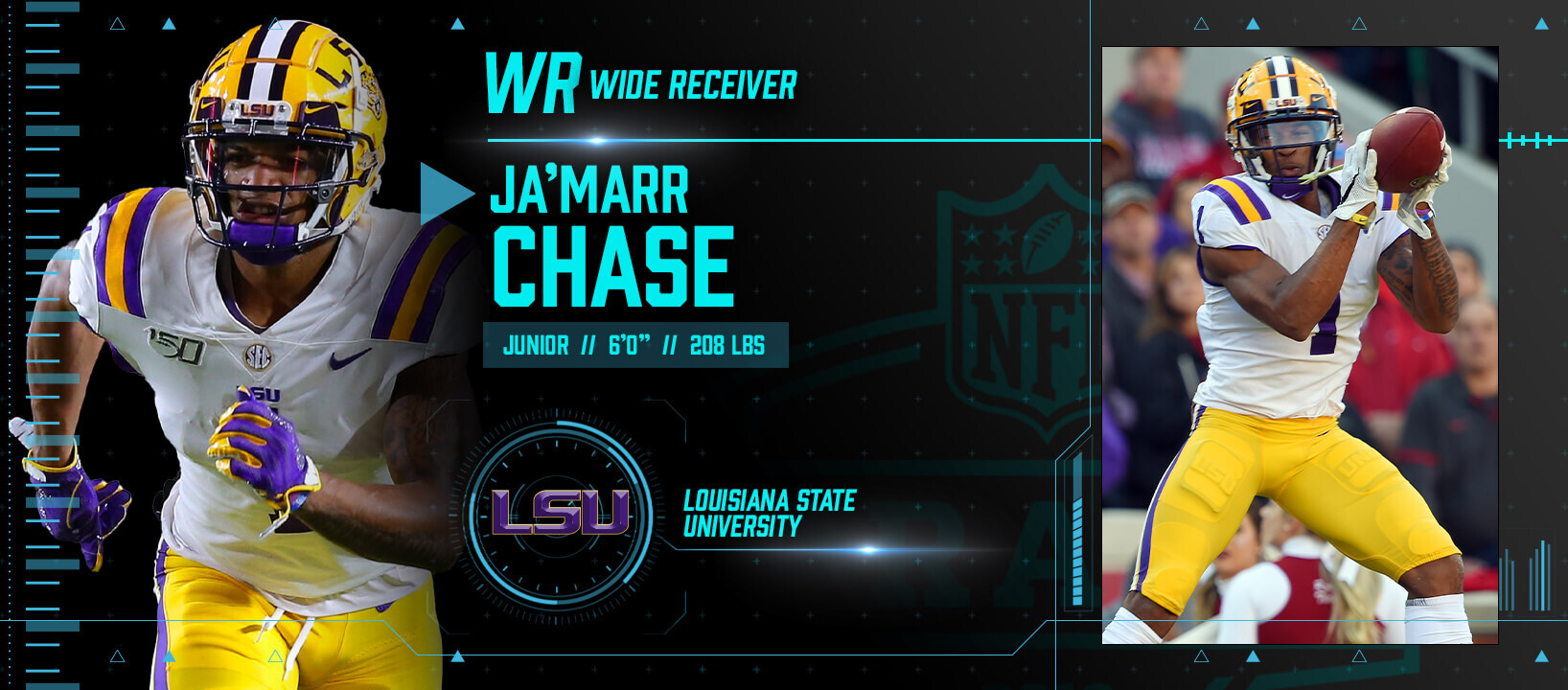2021 NFL Draft Profile: WR Ja'Marr Chase | FantasyPros
