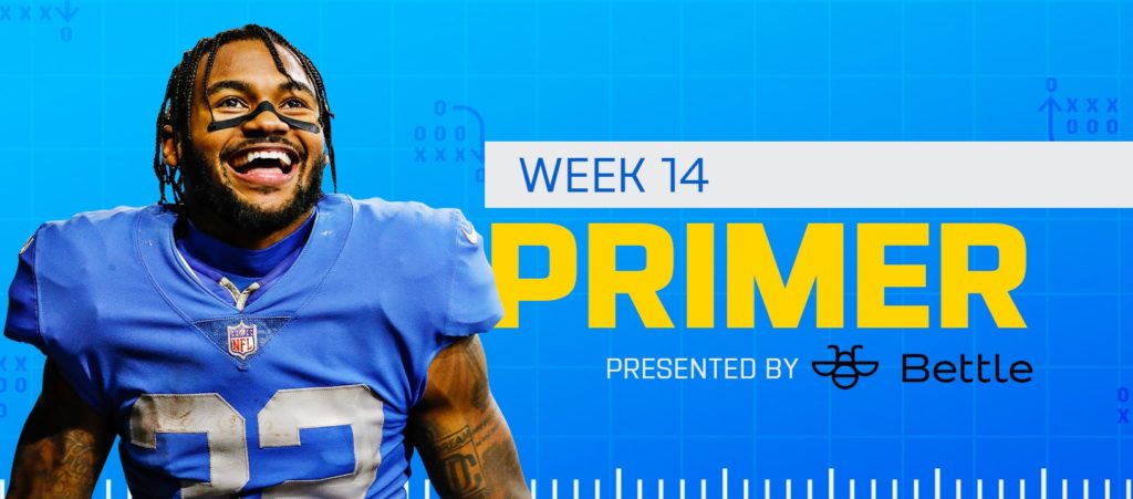 The Primer: Week 14 Edition (2022 Fantasy Football)