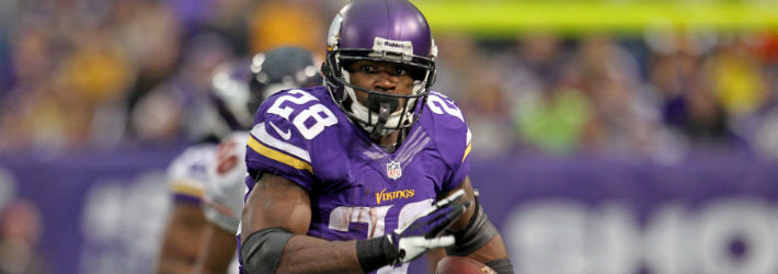 Adrian Peterson's Week 2 eruption helped brighten his Week 3 outlook