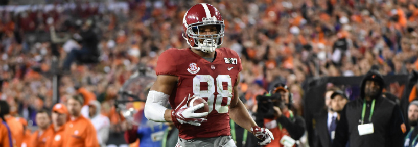 O.J. Howard may very well be the most intriguing TE prospect we've seen in a long while