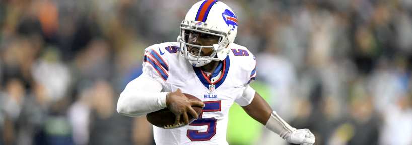 Tyrod Taylor is a QB streaming option who could help fantasy owners greatly down the stretch